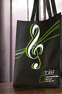Custom Printed Reusable Bag for Grammy Awards - N'Take