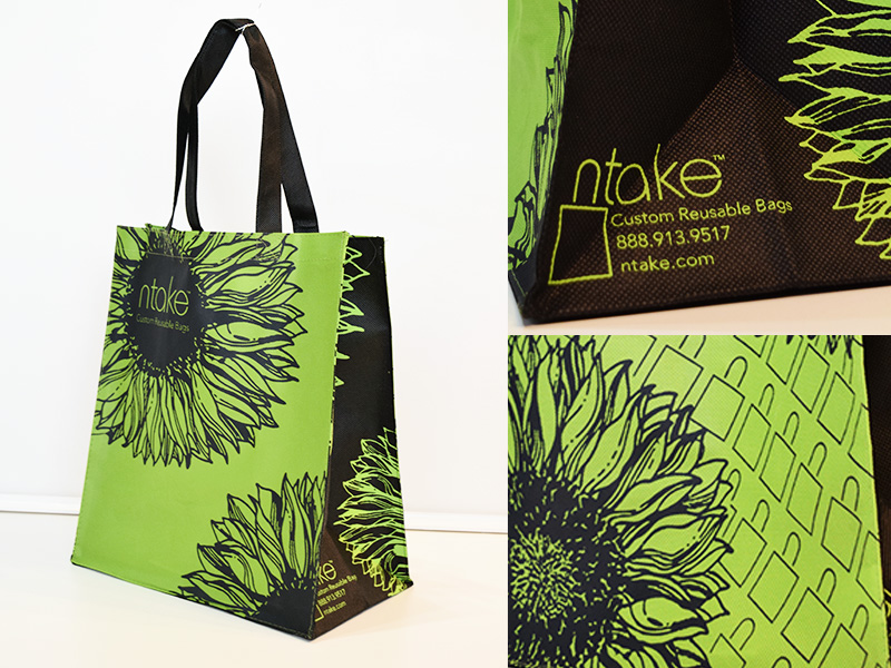 Custom Reusable Shopping Bags - Bag Gallery - Go Green